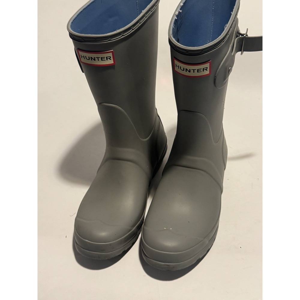 HUNTER SIZE 6 WOMEN'S ORIGINAL Mid WATERPROOF RAIN BOOTS